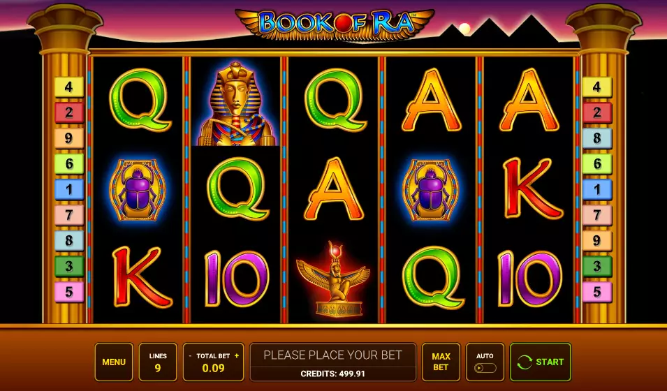 book of ra screenshots
