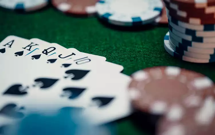 casino cards and chips
