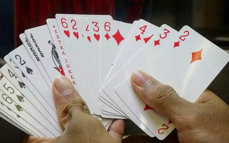 casino playing cards for blackjack game