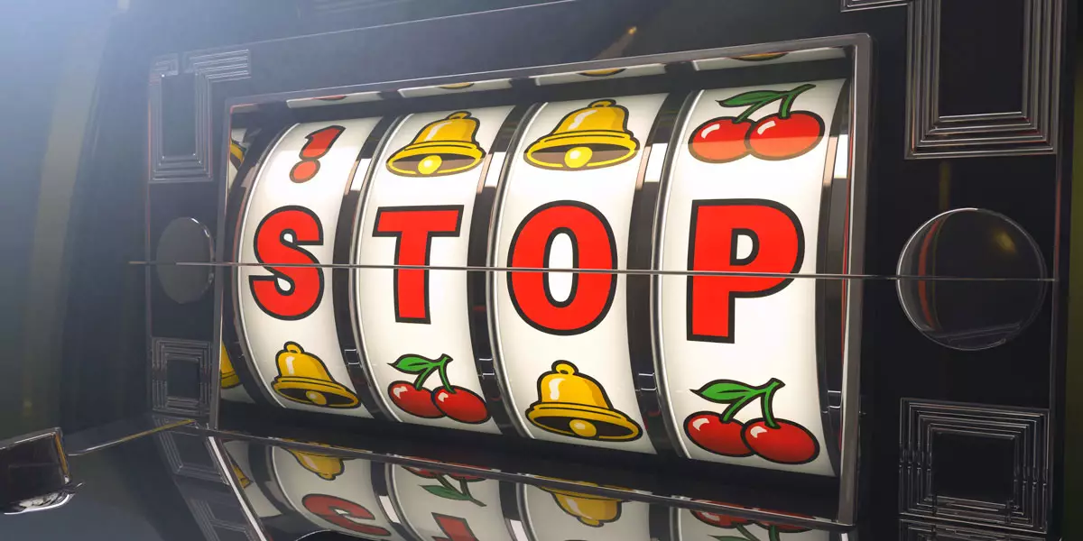 casino machine stop