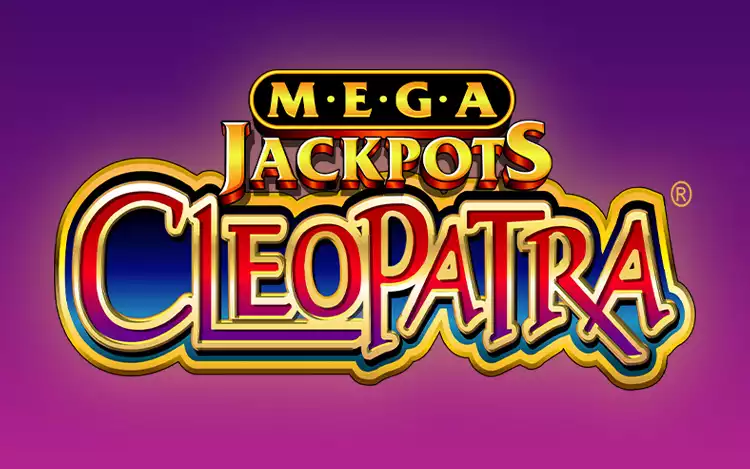 cleopatra mega jackpots game logo