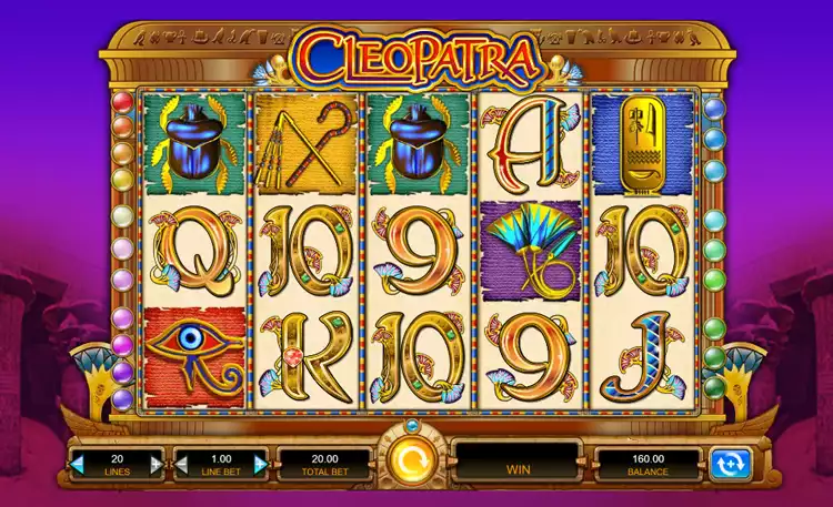 cleopatra-slot-game-reel-screen