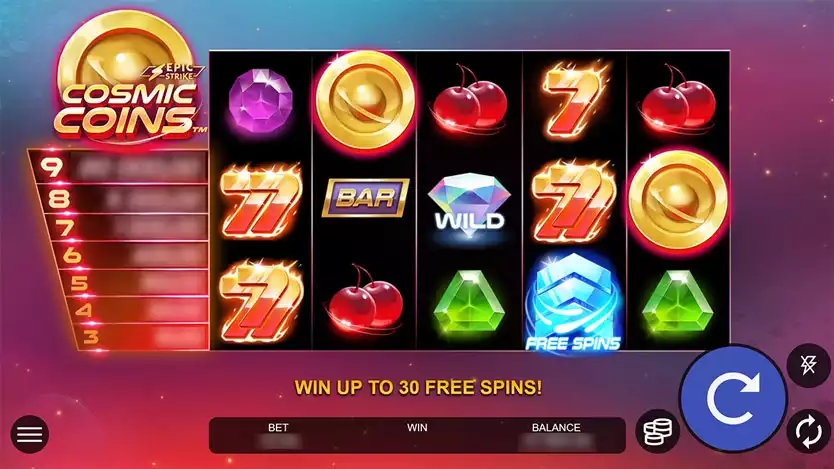 Cosmic Coins New Slot