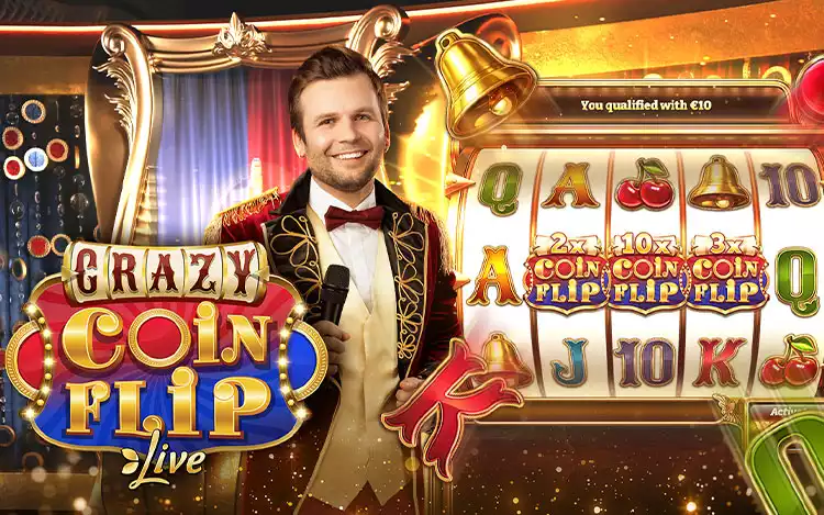 crazy coin flip banner
