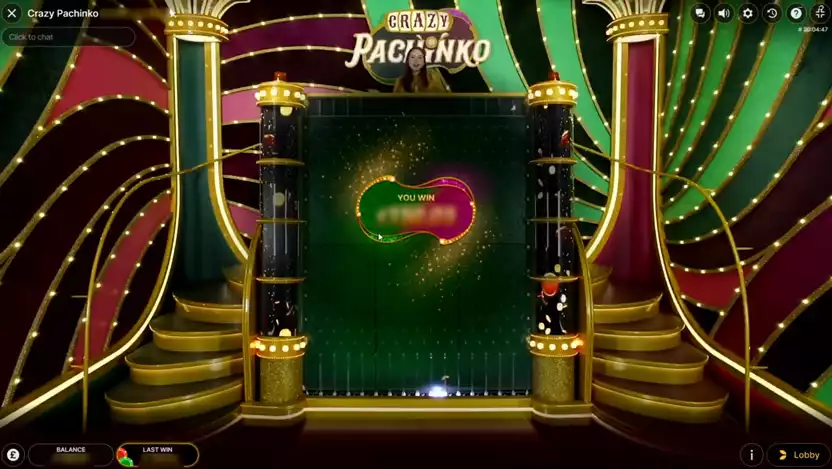 Crazy Pachinko Payout