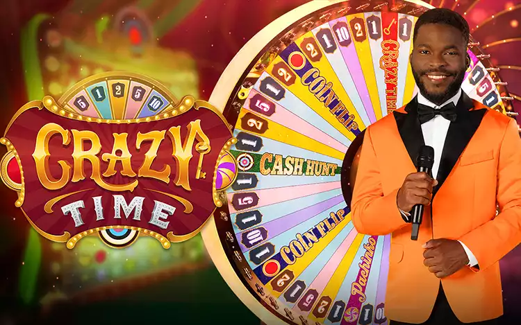 crazy time banner