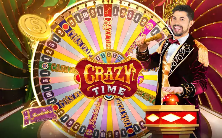 crazy time banner
