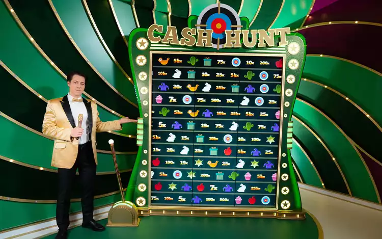 crazy time cash hunt bonus feature