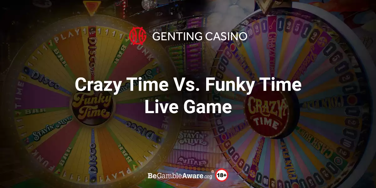 Crazy Time VS. Funky Time Live Game Show