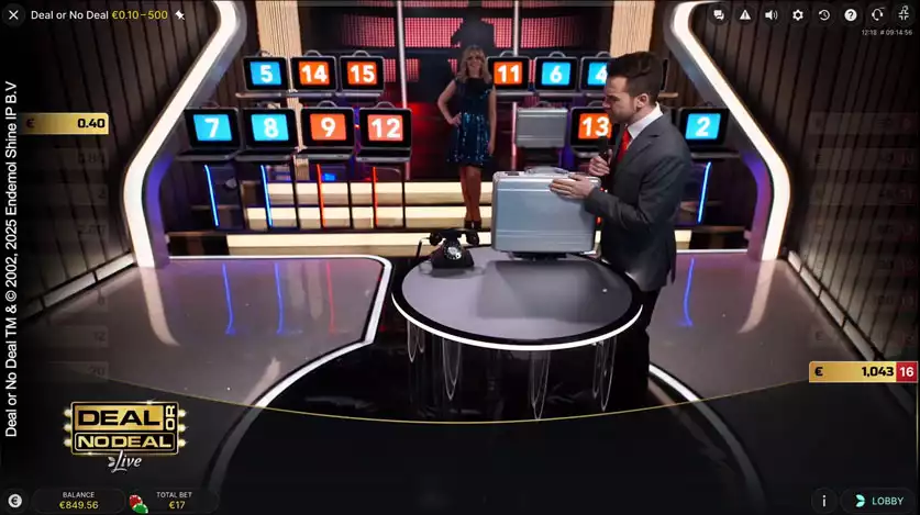 deal or no deal gameplay