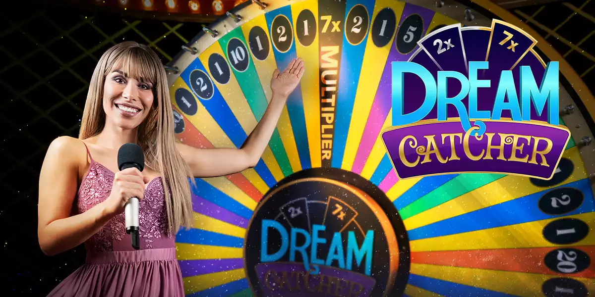 dream catcher banner with female host