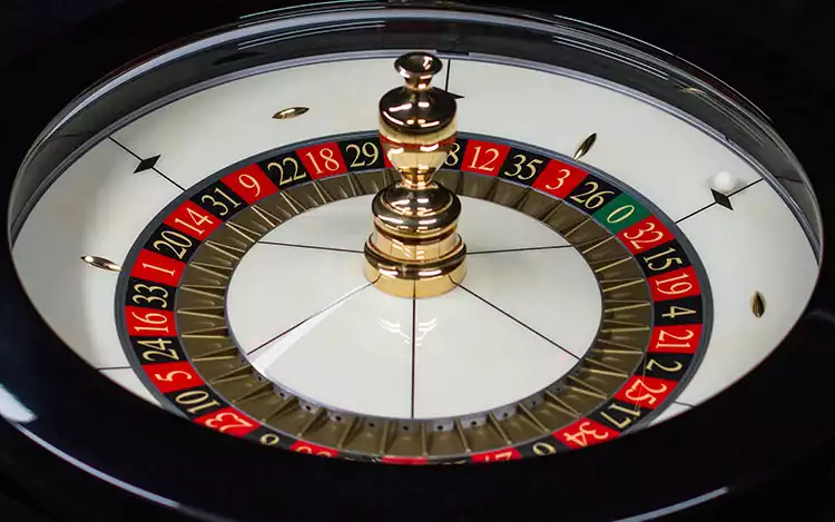 european roulette wheel view