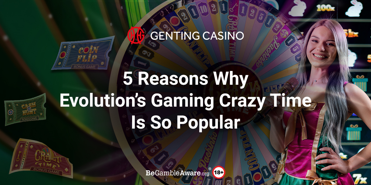 Evolution Gaming's Crazy Time Popularity