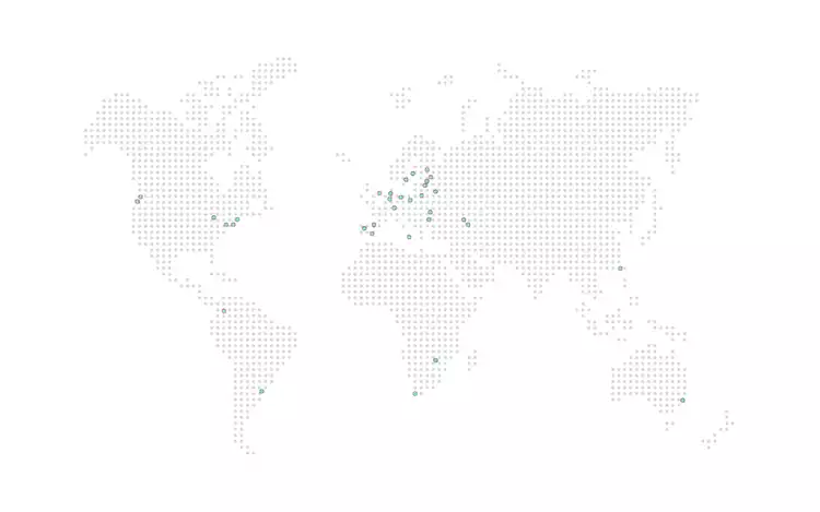 evolution gaming map showing where they operate
