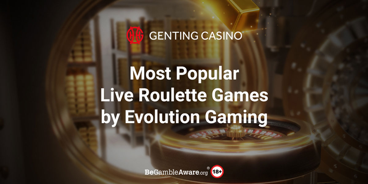 Evolution Gaming Popular Live Roulette Games