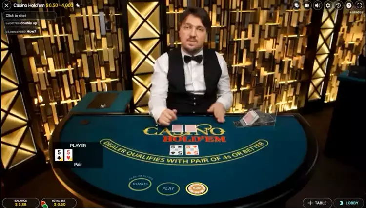 evolution-live-casino-hold-em-gameplay