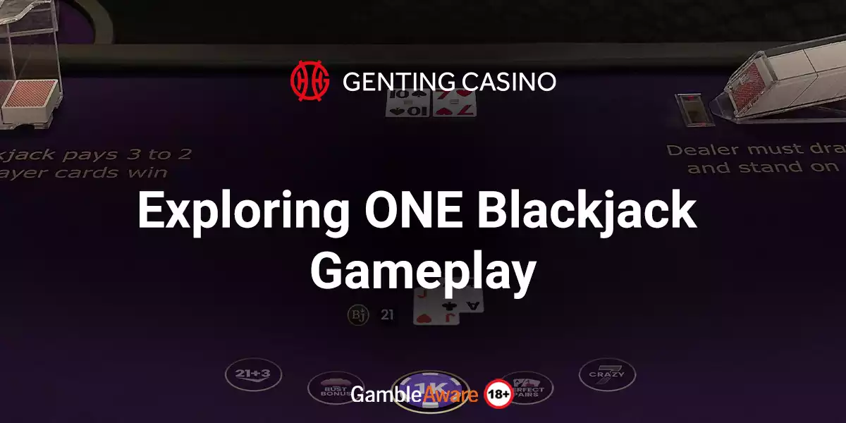 exploring one blackjack gameplay banner