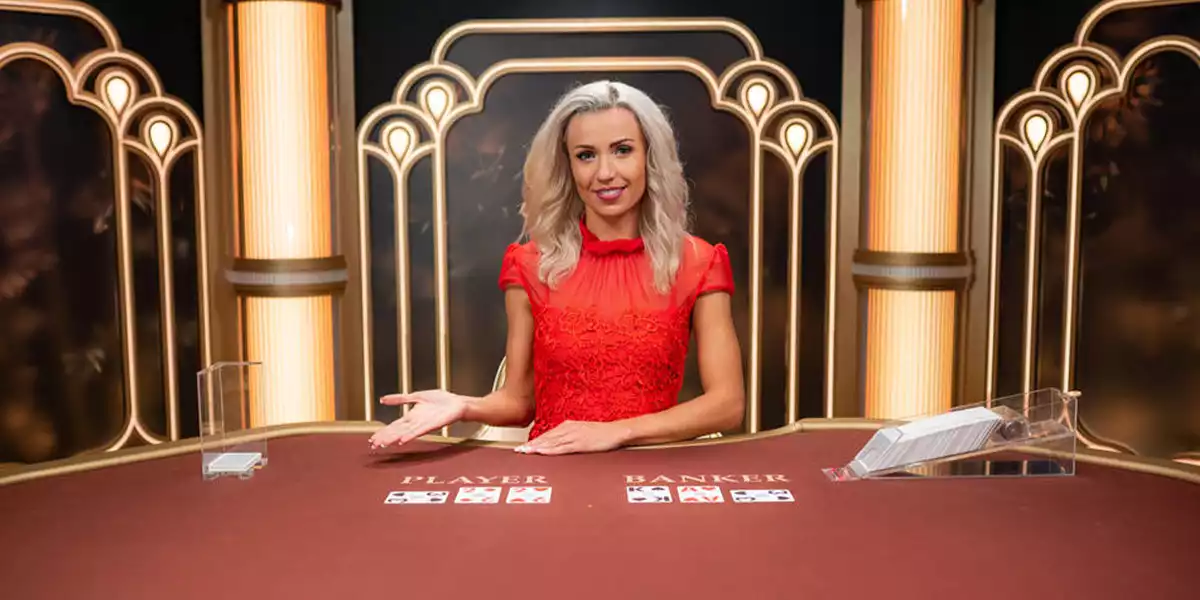 female live baccarat dealer