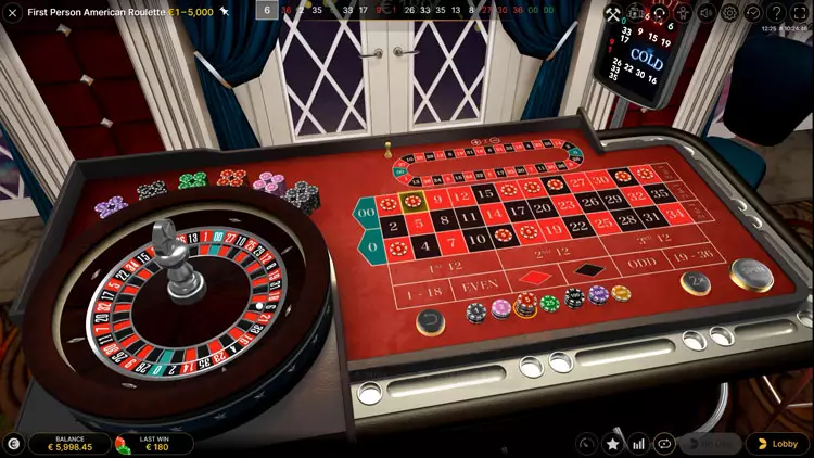 first-person-american-roulette-by-evolution-game-screen