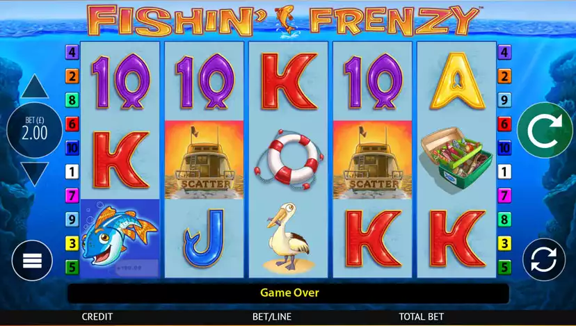 fishin frenzy gameplay preview