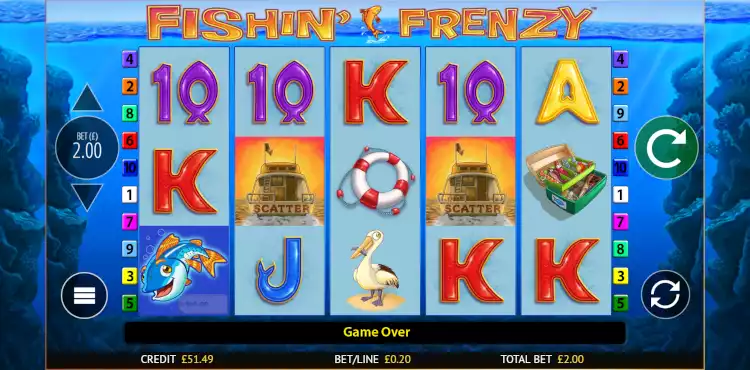 fishin frenzy preview