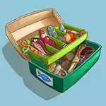 fishin frenzy symbol tackle box