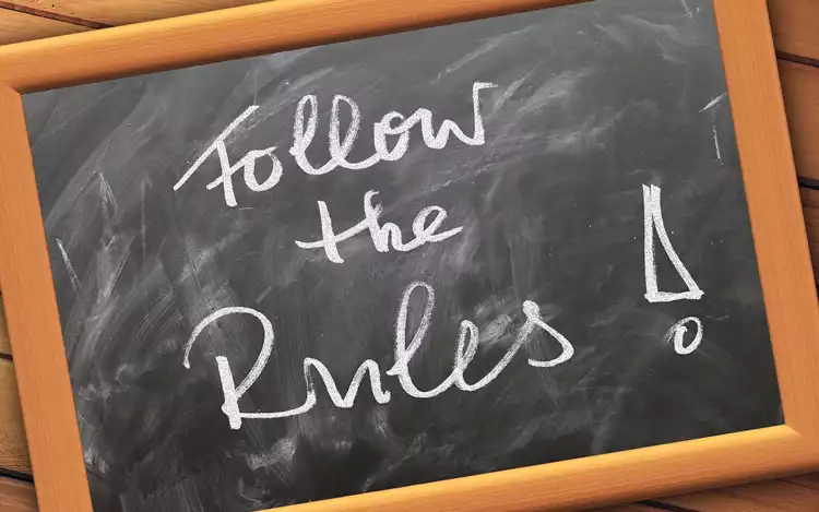 follow the rules