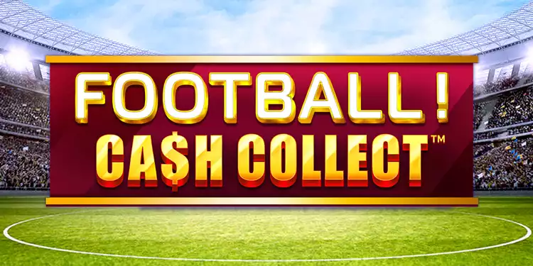 football-cash-collect-game-logo-banner