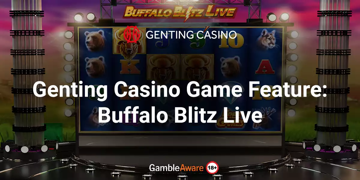 genting casino game feature buffalo blitz live banner