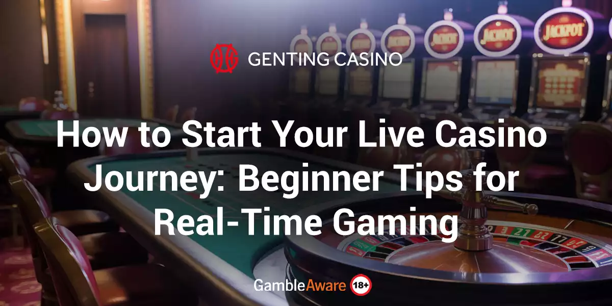 how to start your live casino journey article banner