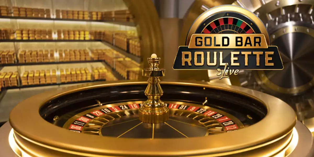 gold bar roulette banner