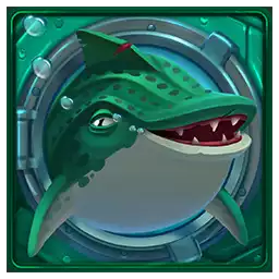 Razor Shark Slot - Green Shark Symbol