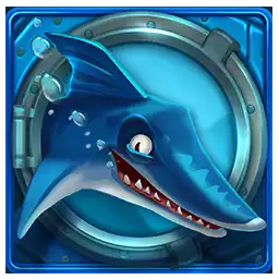 Razor Shark Slot - Blue Shark Symbol