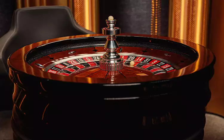 French roulette wheel