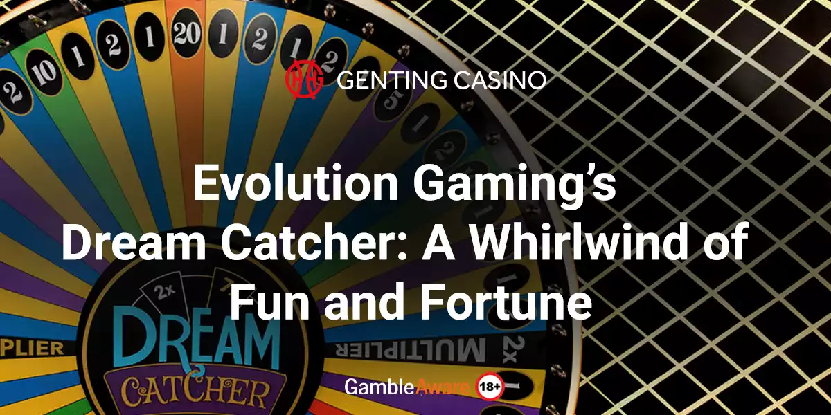 evolution gaming's dream catcher banner