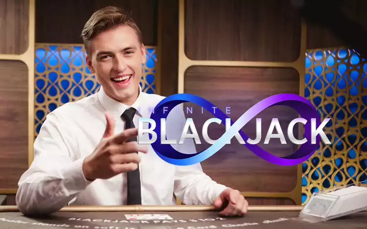 infinite blackjack banner