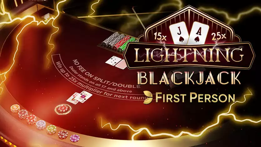lightning blackjack first person