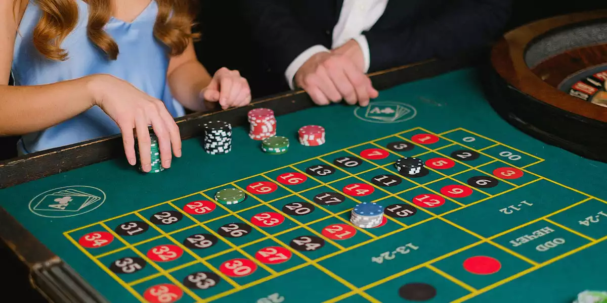 live casino gameplay