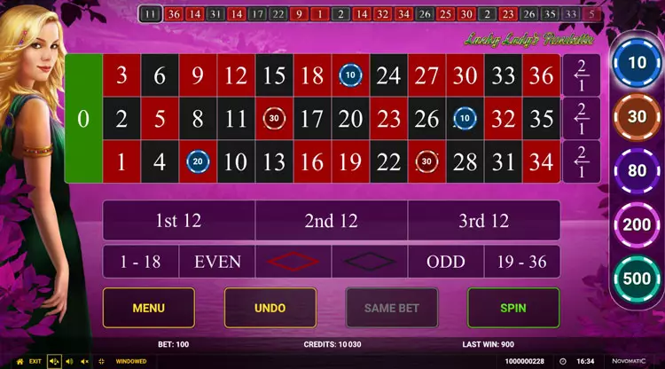 lucky-lady's-roulette-game-screen