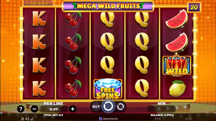 mega-wild-fruits-slot-gameplay-with-wild-symbol