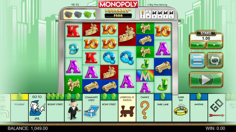 monopoly-megaways-slot-game-screen