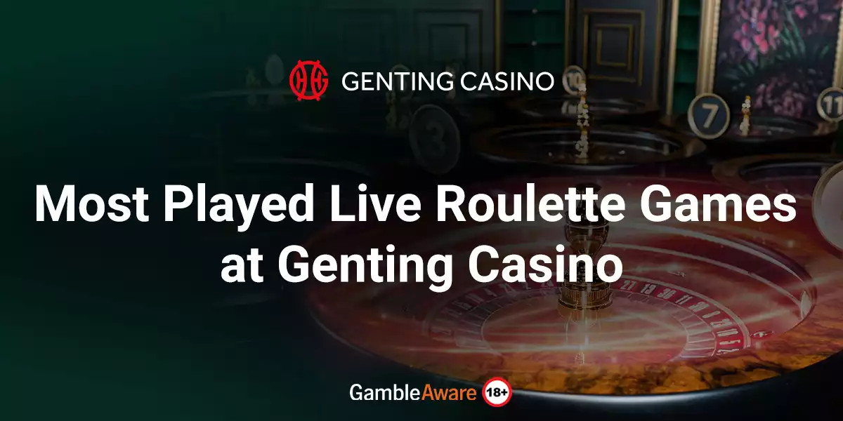 most played live roulette games at genting casino banner