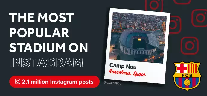 Most Popular Stadium Instagram Camp Nou