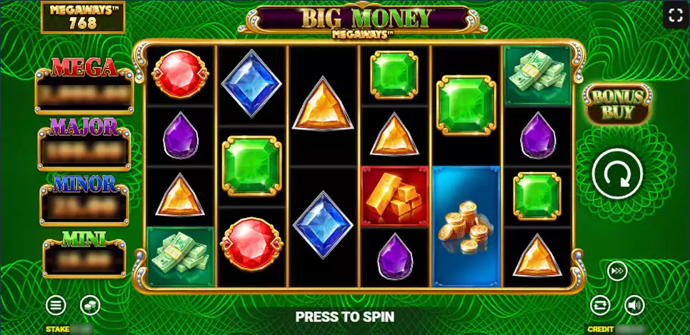 New Slot - Big Money Megaways