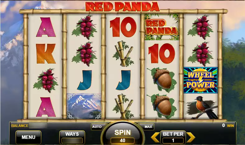 New Slot - Red Panda Rising