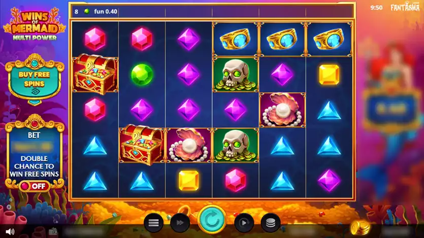 New Slot - Wins of Mermaid Multipower