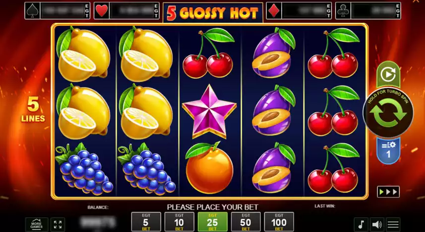 New Slots - 5 Glossy Hot