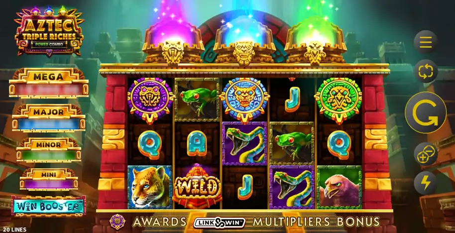New Slots - Aztec Triple Riches Power Combo
