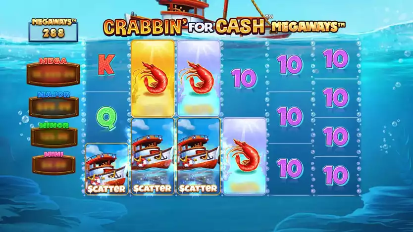 New Slots - Crabbin’ For Cash Megaways