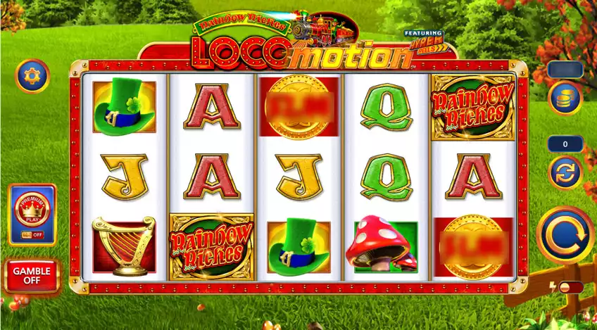 New Slots - Rainbow Riches Locomotion